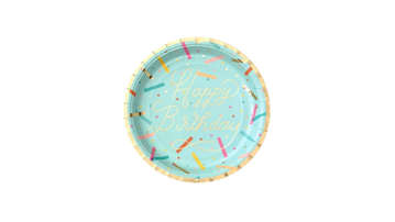 Picture of BIRTHDAY PLATES LARGE